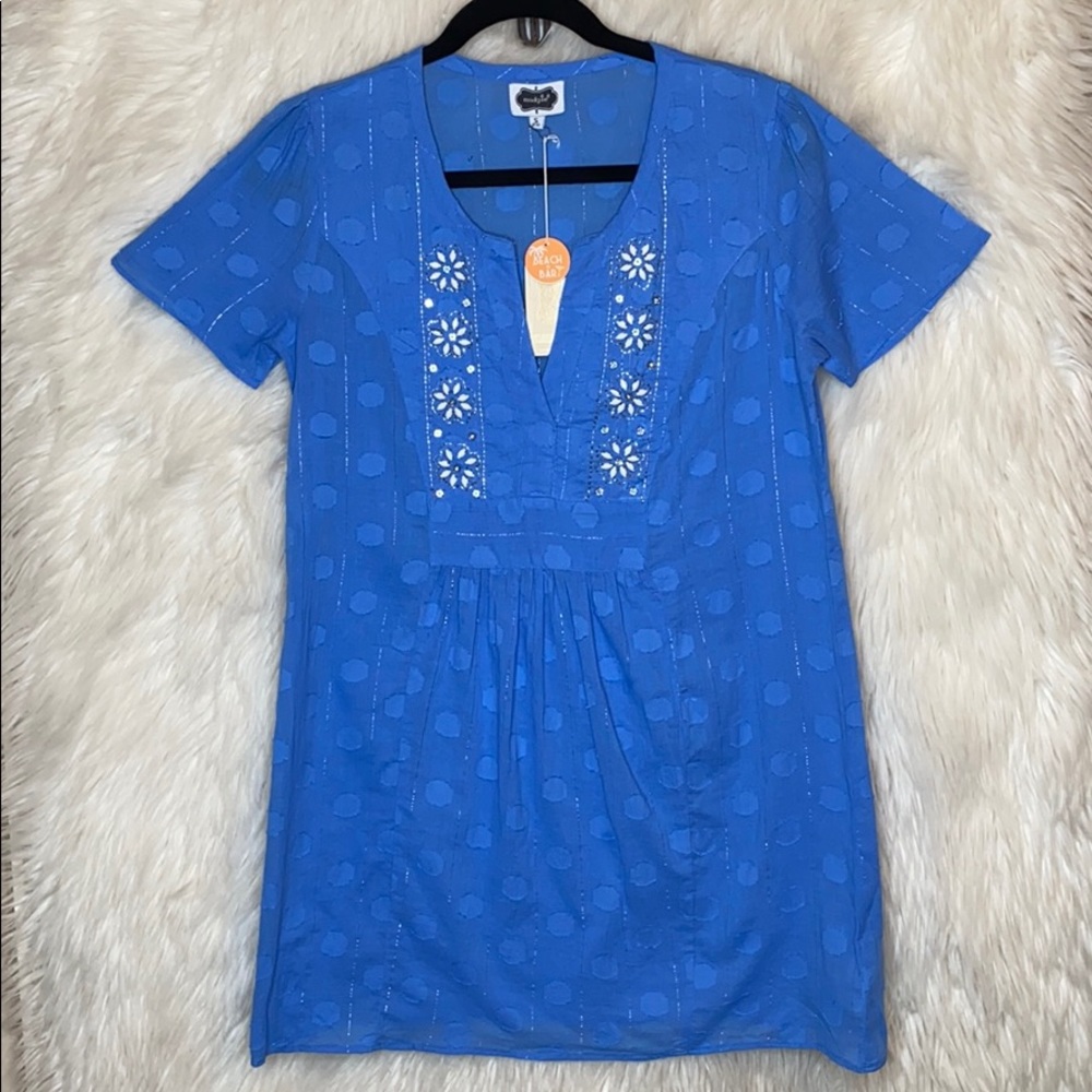MUDPIE JEWELED BEACH COVER UP